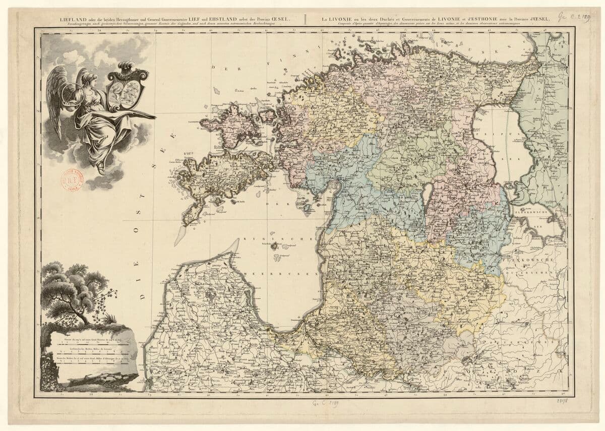 La Livonie — Liefland