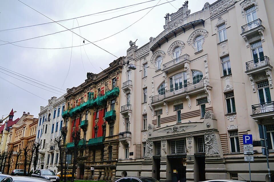 Jugendstil — Alberta iela 12