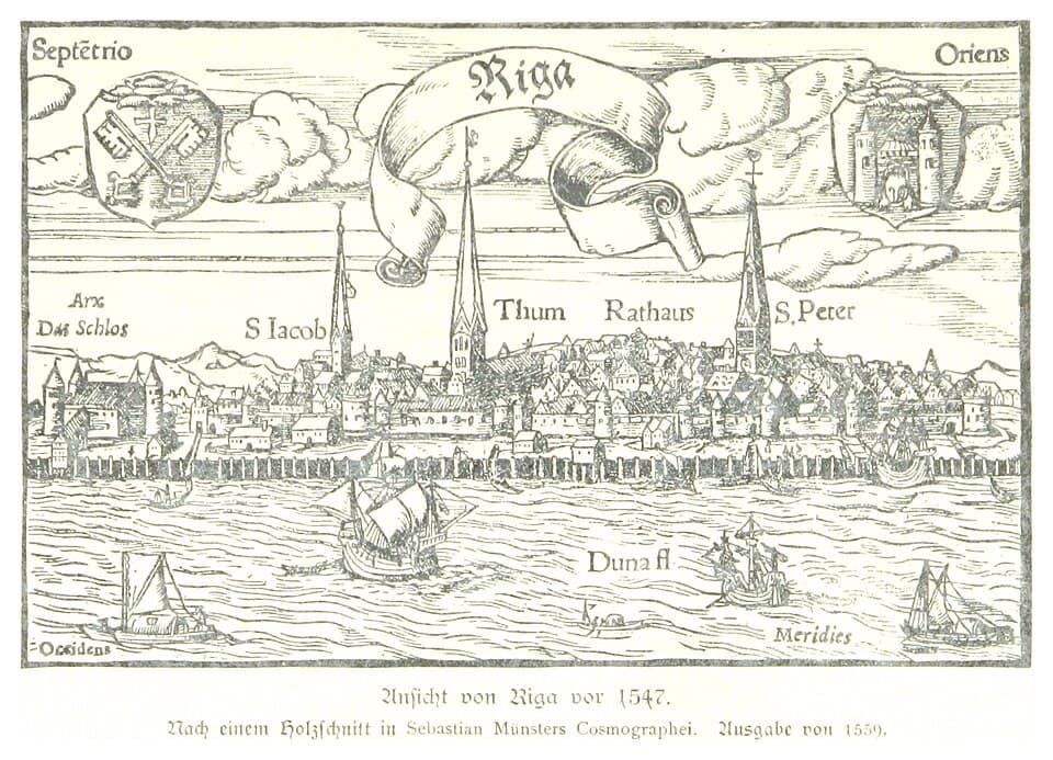 Ansicht von Riga