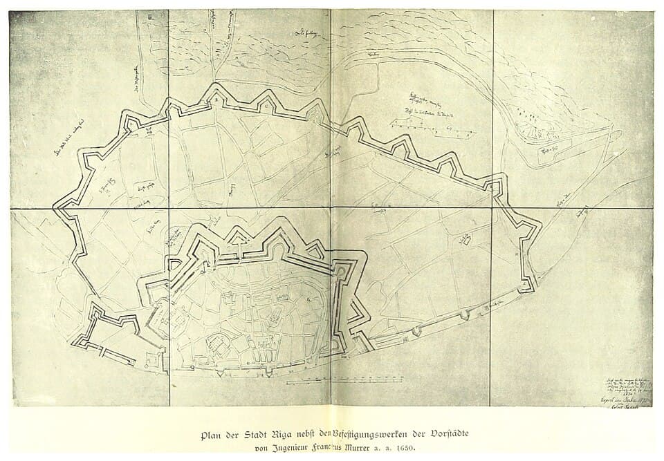 Murrer’s Plan of Riga