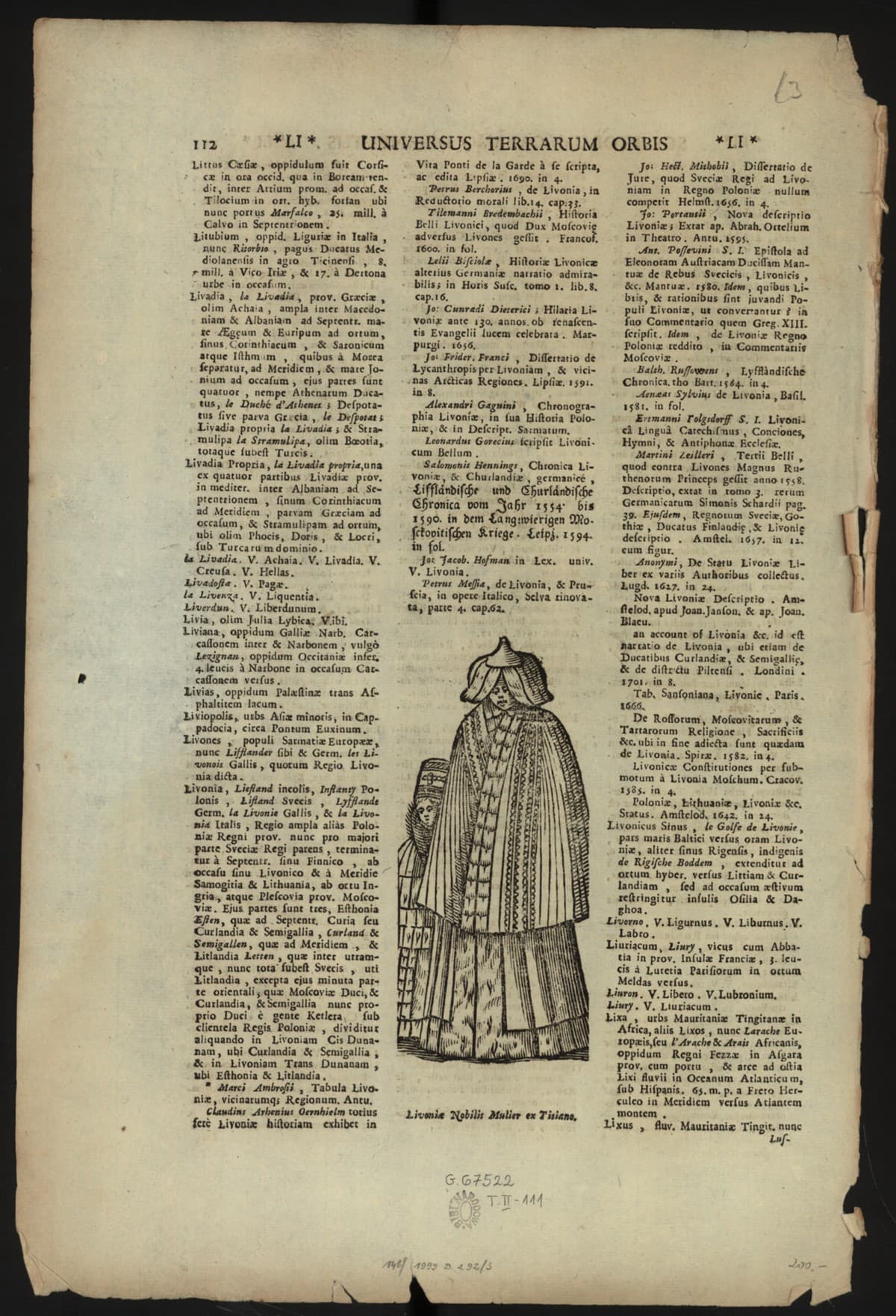 Noble Livonian Woman