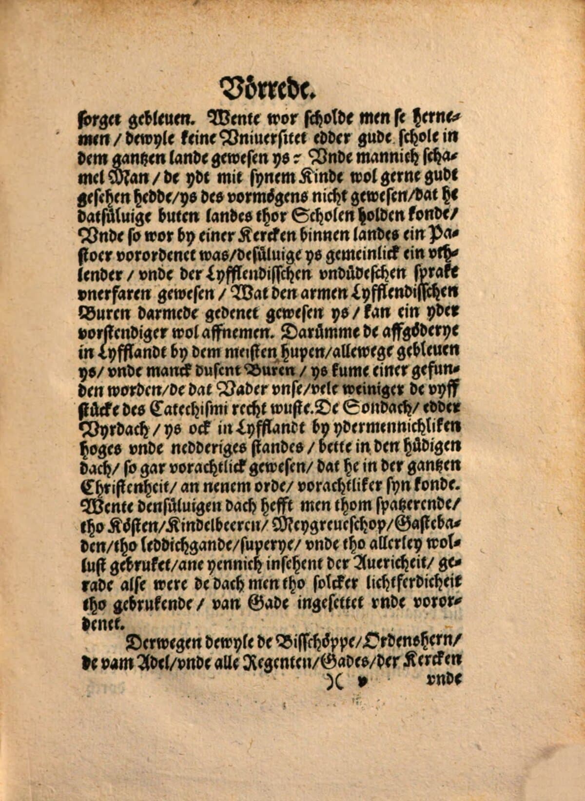 Russow’s Chronicle — Text